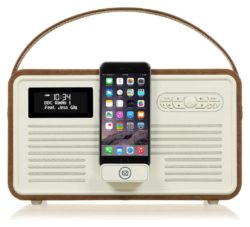 VQ - Retro Bluetooth DAB Radio - Brown